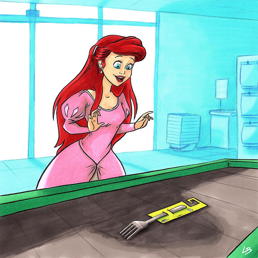 Ariel And A Dinglehopper