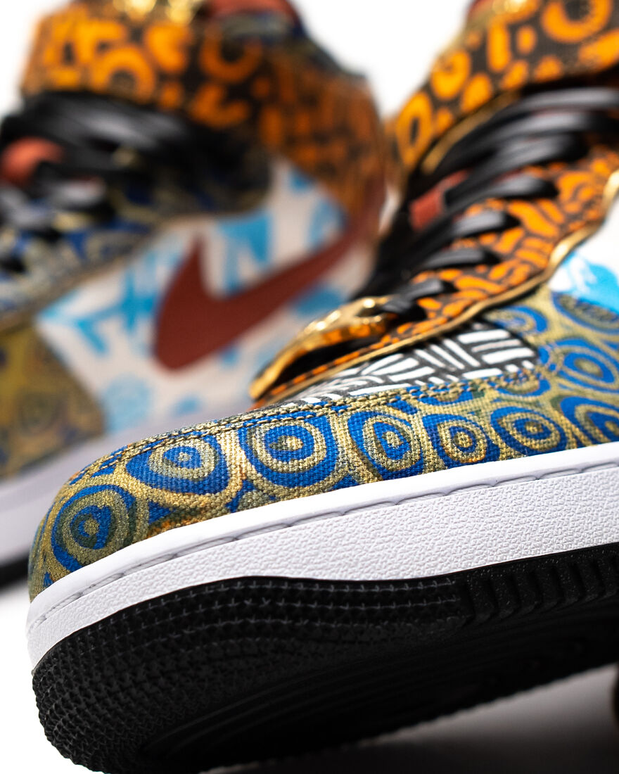 Artist Roberto Lugo Creates 2 Sneaker Masterpieces