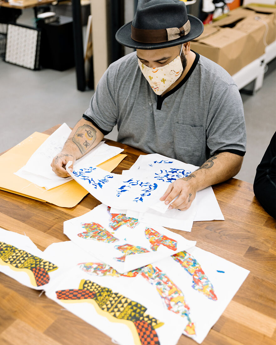 Artist Roberto Lugo Creates 2 Sneaker Masterpieces Artist Roberto Lugo Creates 2 Sneaker Masterpieces
