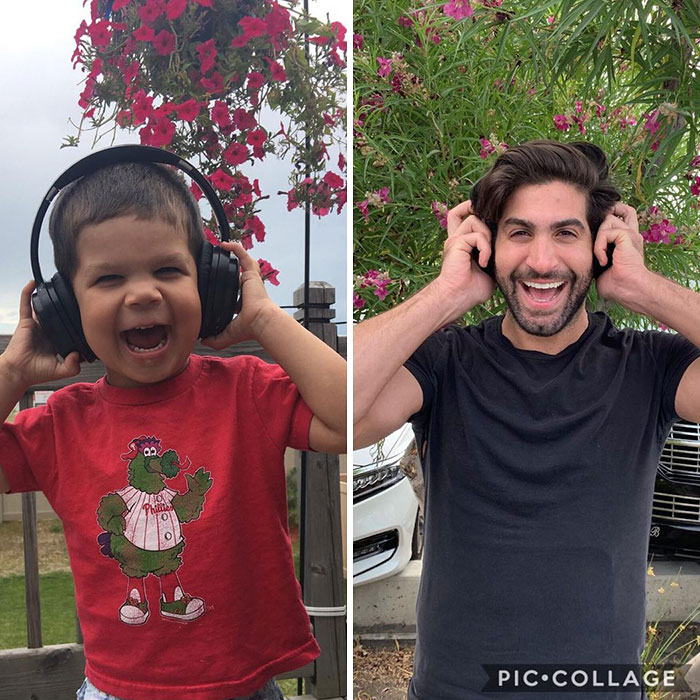 Mom Makes Fun Of Her Model Brother By Having Her Toddler Recreate His Poses, And Result Is Hilariously Adorable (76 New Pics)