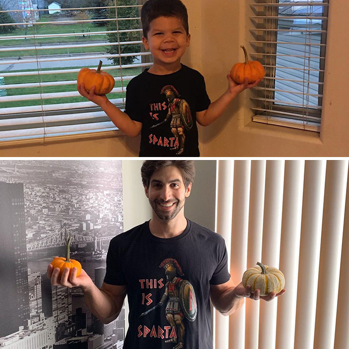 Mom Makes Fun Of Her Model Brother By Having Her Toddler Recreate His Poses, And Result Is Hilariously Adorable (76 New Pics)