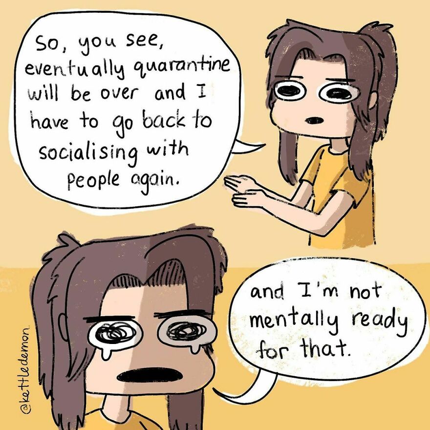 20 Comics About Not Liking People And Bad Decisions