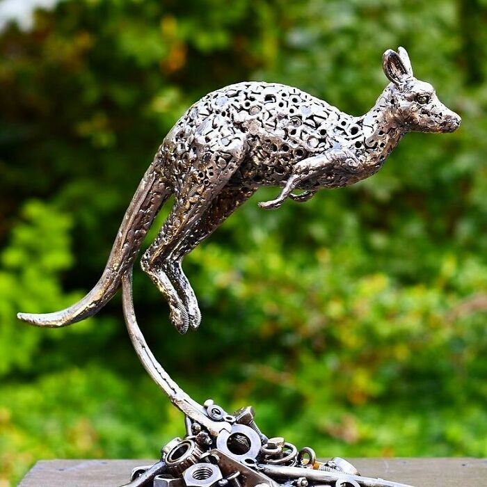 American Artist Brings Recycled Materials Back To Life, Here Are 30 Of His Incredible Sculptures