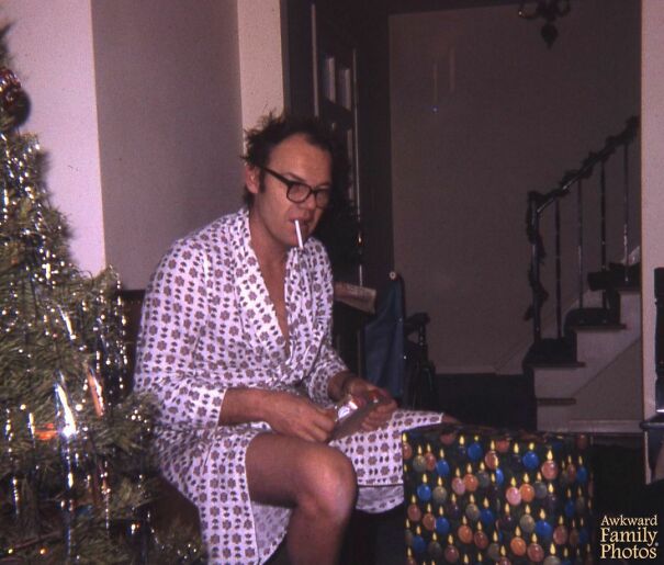 My Dad On Christmas Morning