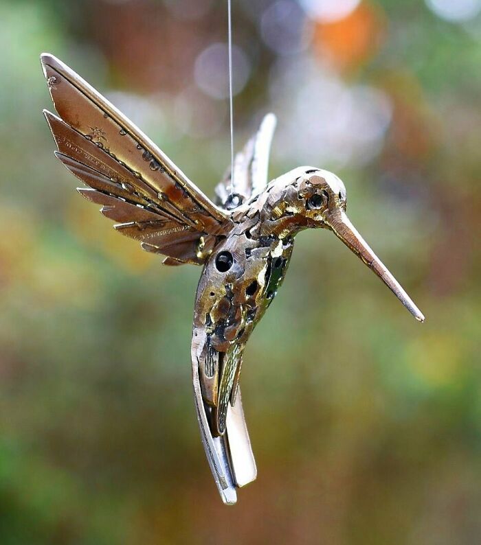 American Artist Brings Recycled Materials Back To Life, Here Are 30 Of His Incredible Sculptures