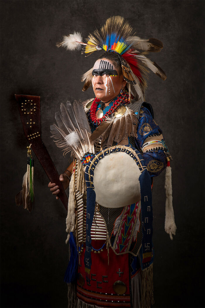 Calvert, Plains Dance Regalia, Diné