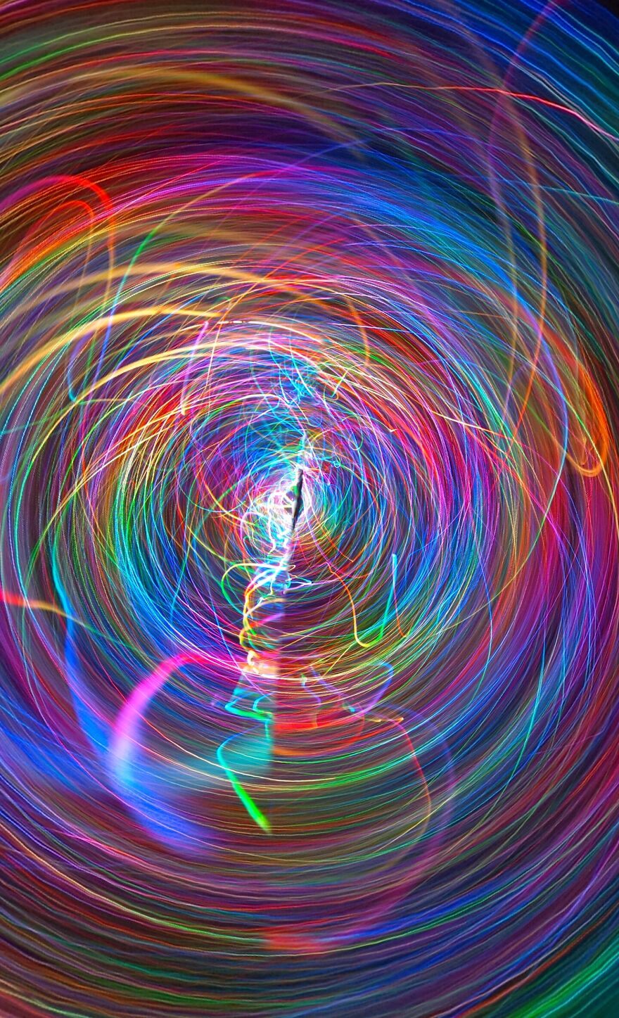 Checkout My Trippy, Trail-Infused Portraits Created After Nearly A Decade Of Experience Making Photographic Art With Only Light