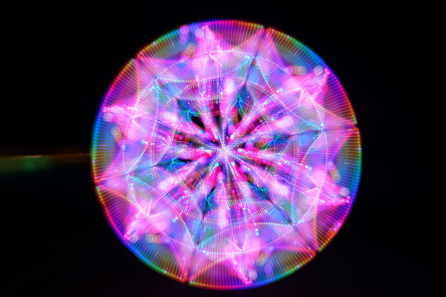 Checkout My Trippy, Trail-Infused Portraits Created After Nearly A Decade Of Experience Making Photographic Art With Only Light