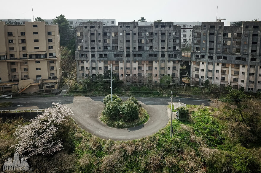Arround Abandoned Ghost Island - Ikeshima, Japan