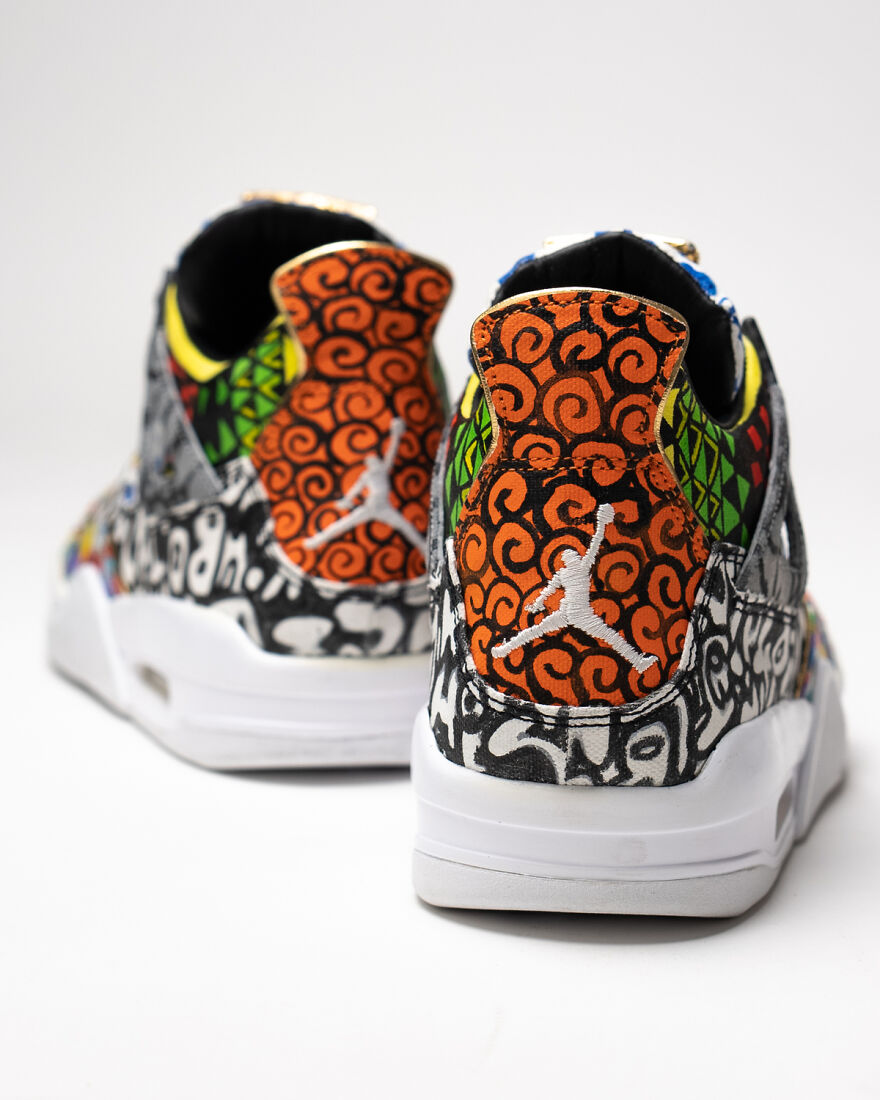 Artist Roberto Lugo Creates 2 Sneaker Masterpieces Artist Roberto Lugo Creates 2 Sneaker Masterpieces