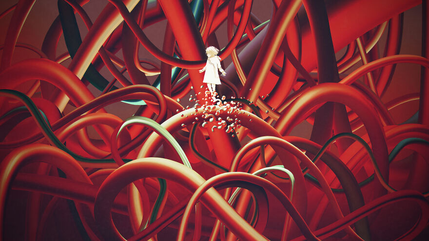 This Digital Artist Creates Fantasy Worlds Using His Old Photos (58 New Pics)