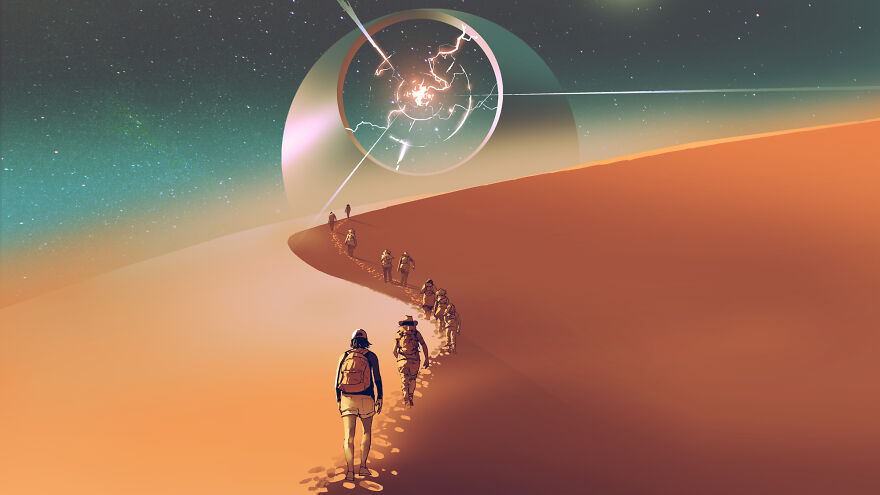 This Digital Artist Creates Fantasy Worlds Using His Old Photos (58 New Pics)