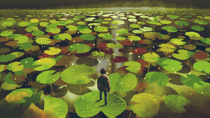 This Digital Artist Creates Fantasy Worlds Using His Old Photos (58 New Pics)