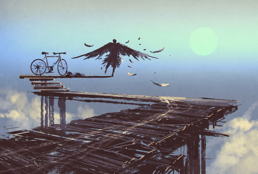 This Digital Artist Creates Fantasy Worlds Using His Old Photos (58 New Pics)