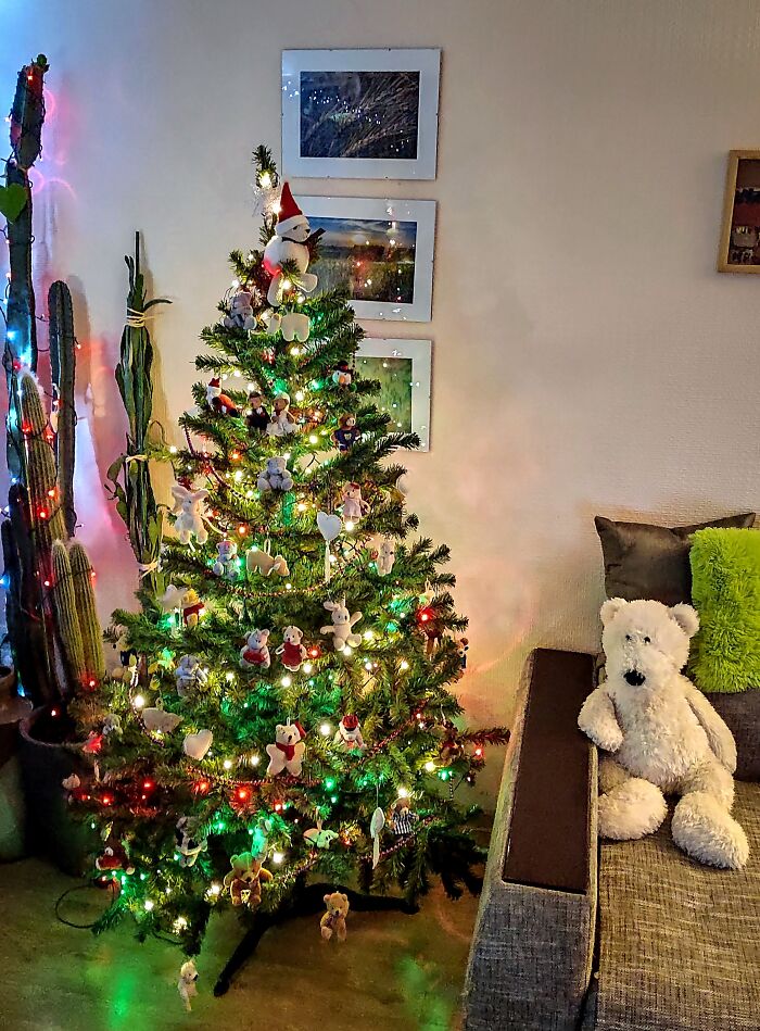 Teddy Bear Christmas Tree