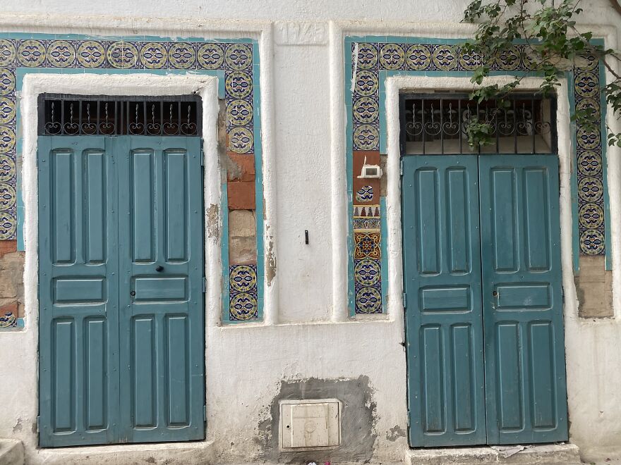 Ceramic Frames, Ceramic Plates, Ceramic Walls... Ceramic Everywhere. It Makes The Medina Beautiful