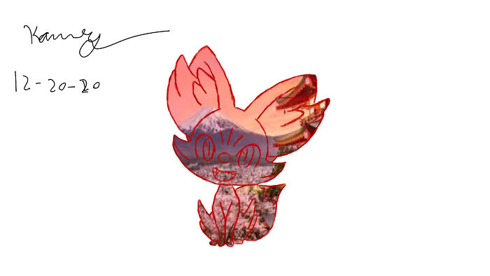 Sakura Tree Fennekin