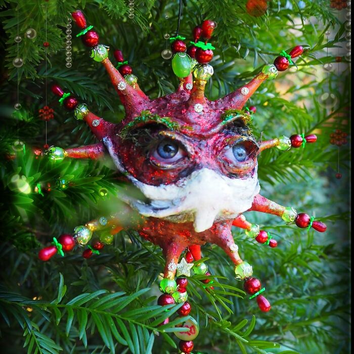 I'll Start With Mine, A Christmas Coronavirus Ornament