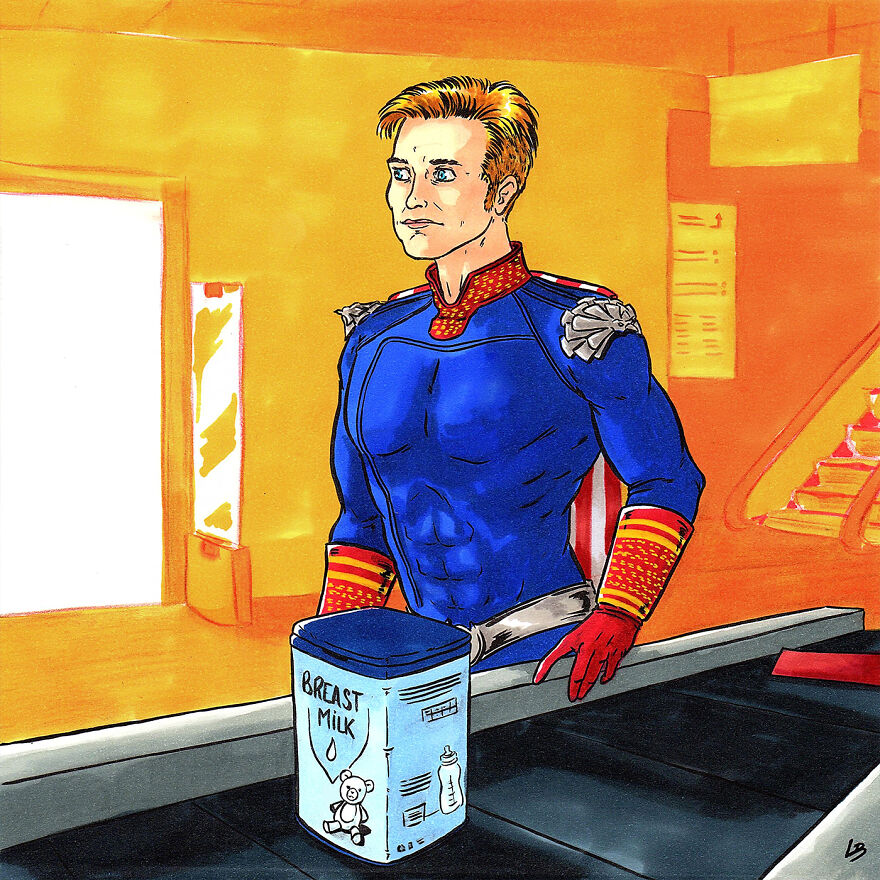 Homelander And Breast Milk