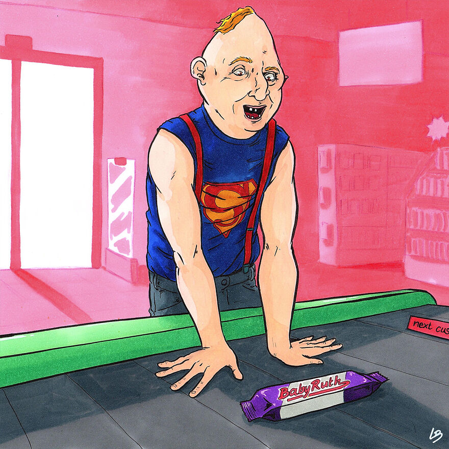 Sinok (The Goonies) And A Chocolate Bar