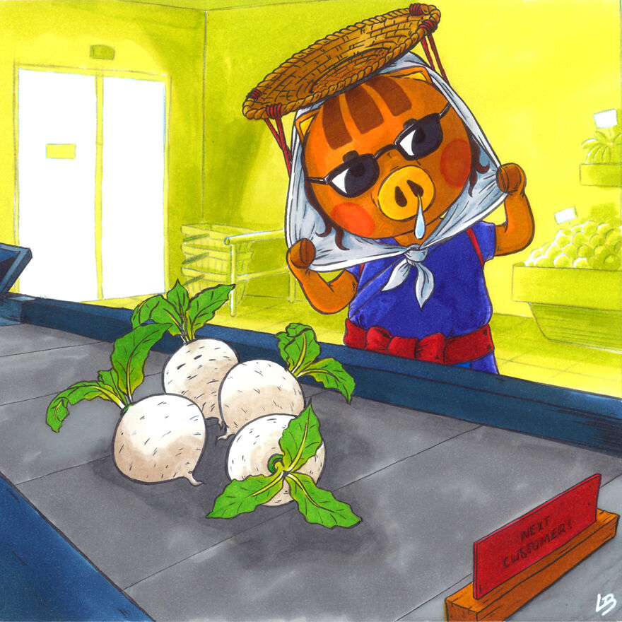 Daisy Mae And Turnips