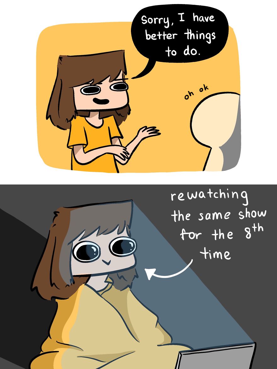 20 Comics About Not Liking People And Bad Decisions