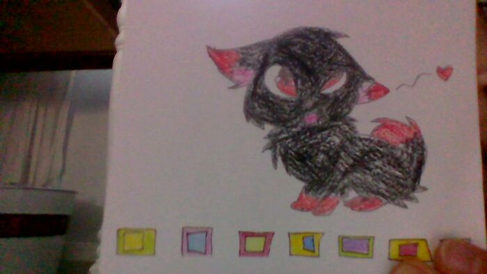 A Wolf. His Name Is Ein Ender, A Magical Wolf