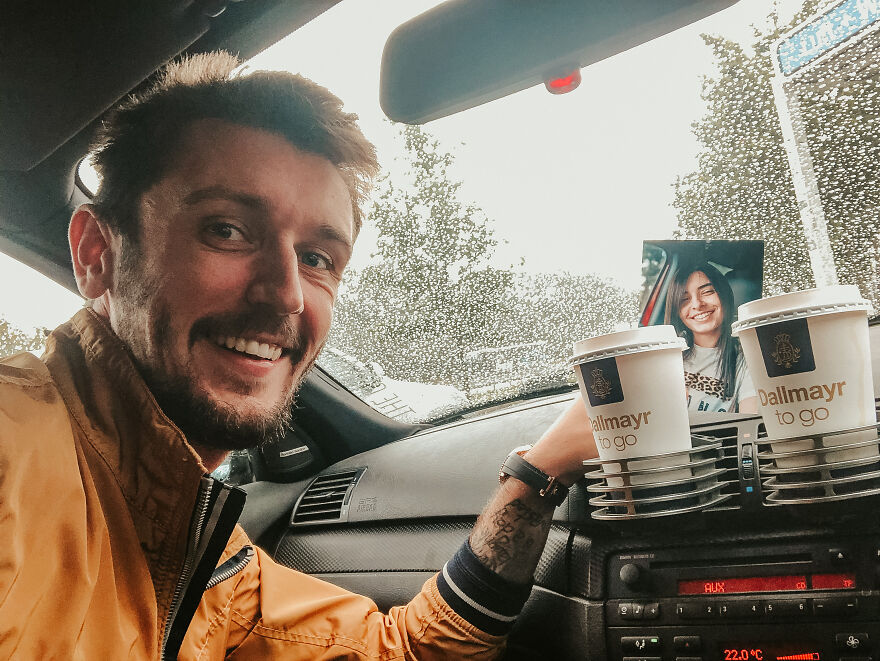 I Bought Her A Good Coffee :d