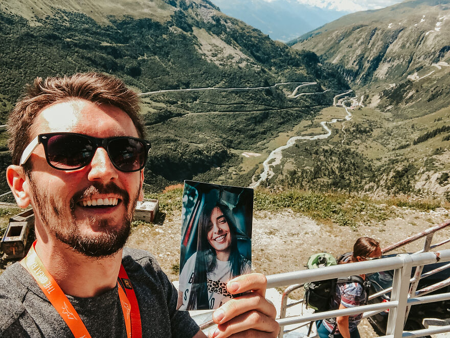 Me And Babe At Furka Pass