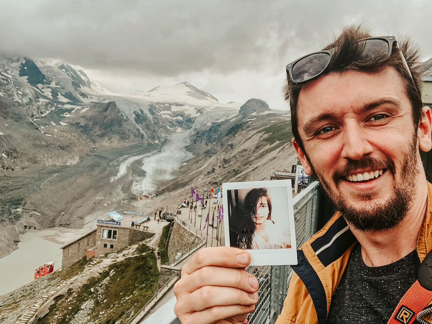 Me And Roxi At Grossglockner High Alpine Road At Almost 3800m