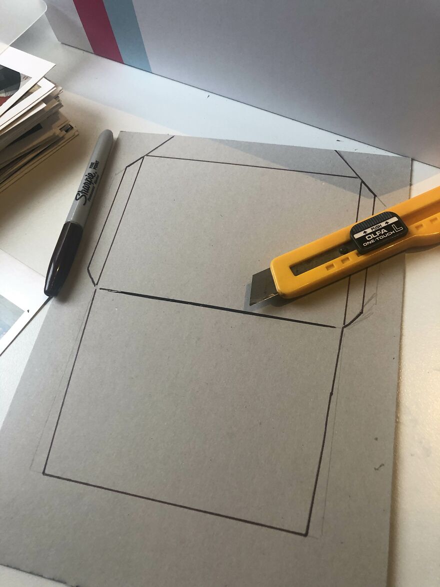 I Recycle Old Magazines And Turn Them Into Envelopes For My Christmas Cards I Recycle Old Magazines And Turn Them Into Envelopes For My Christmas Cards