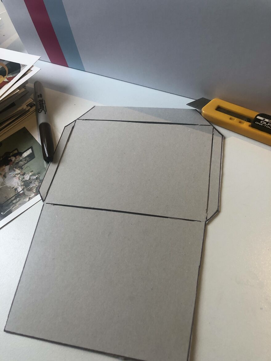 I Recycle Old Magazines And Turn Them Into Envelopes For My Christmas Cards I Recycle Old Magazines And Turn Them Into Envelopes For My Christmas Cards