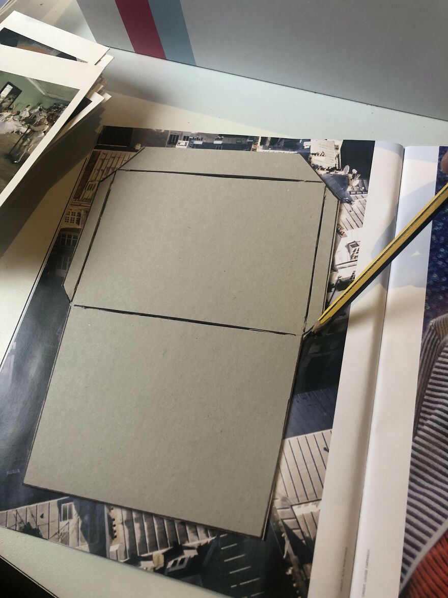 I Recycle Old Magazines And Turn Them Into Envelopes For My Christmas Cards I Recycle Old Magazines And Turn Them Into Envelopes For My Christmas Cards