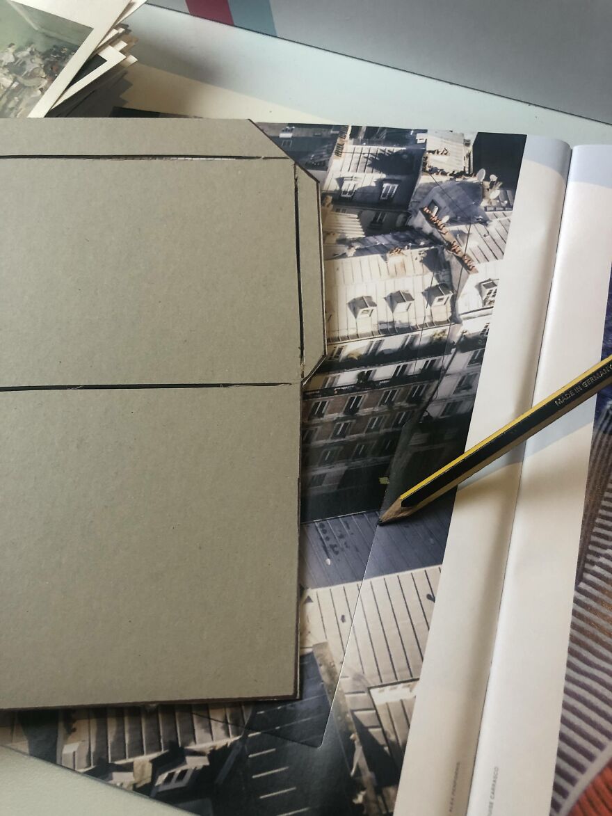 I Recycle Old Magazines And Turn Them Into Envelopes For My Christmas Cards I Recycle Old Magazines And Turn Them Into Envelopes For My Christmas Cards