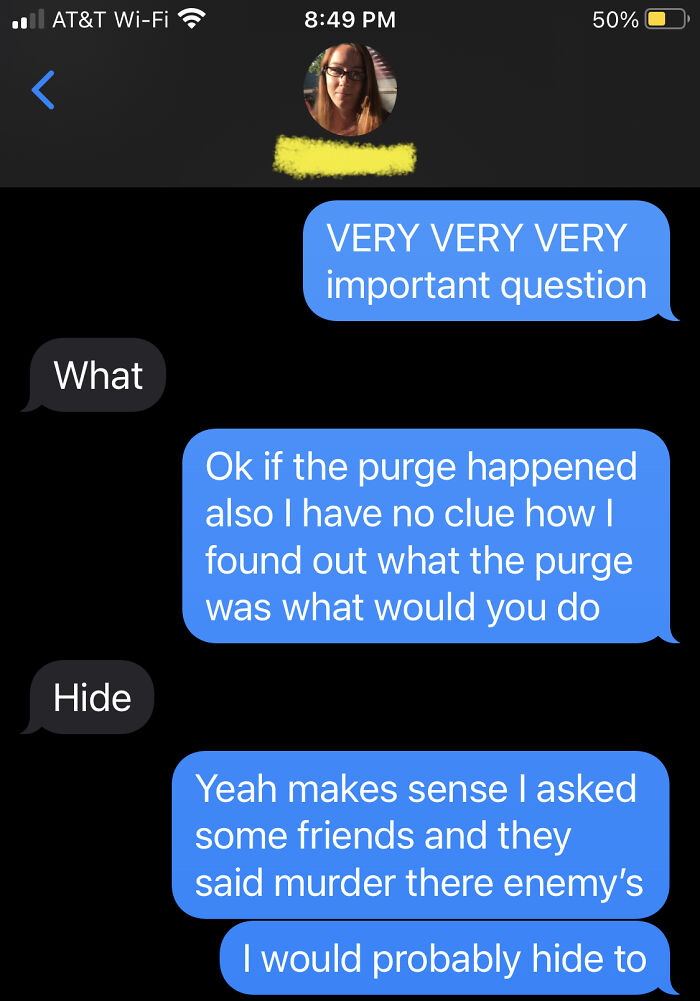 My 11 Year Old A$$ Texted My Mom When I Was On The Bus This....