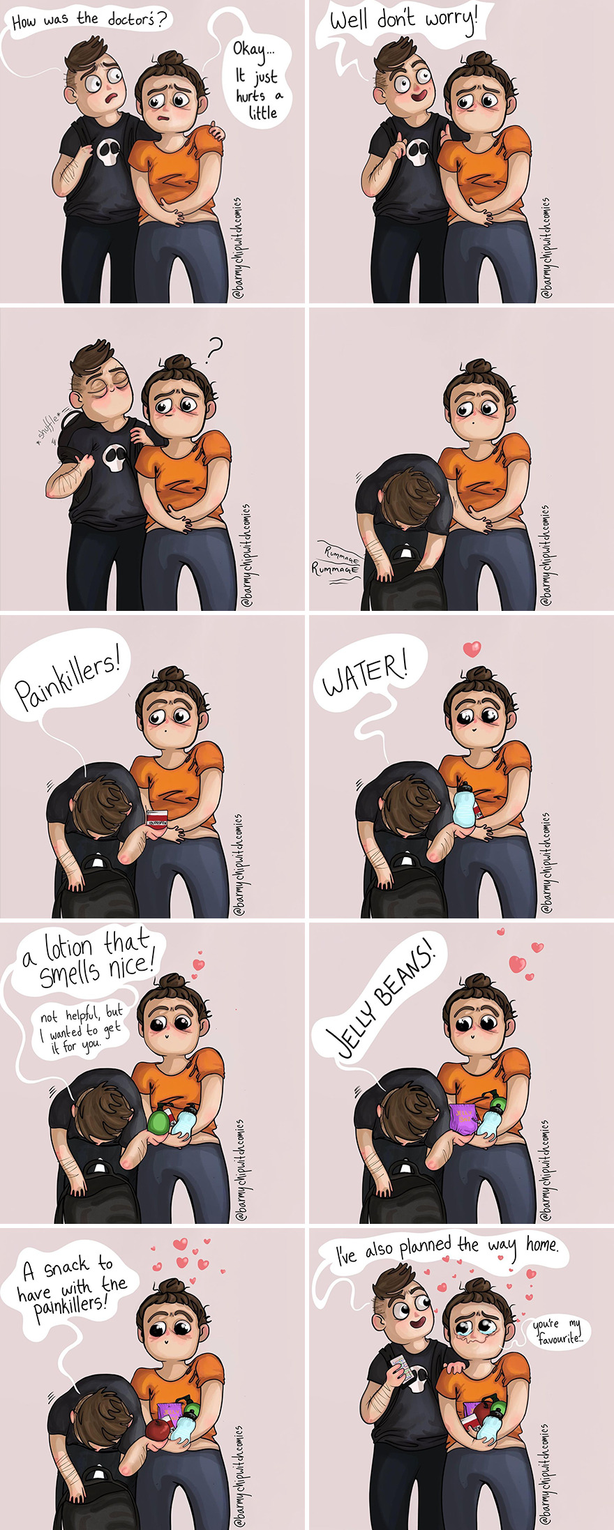 Illustrator Shows Honest Situations That Anyone Who Has Fallen In Love Will Identify Themselves