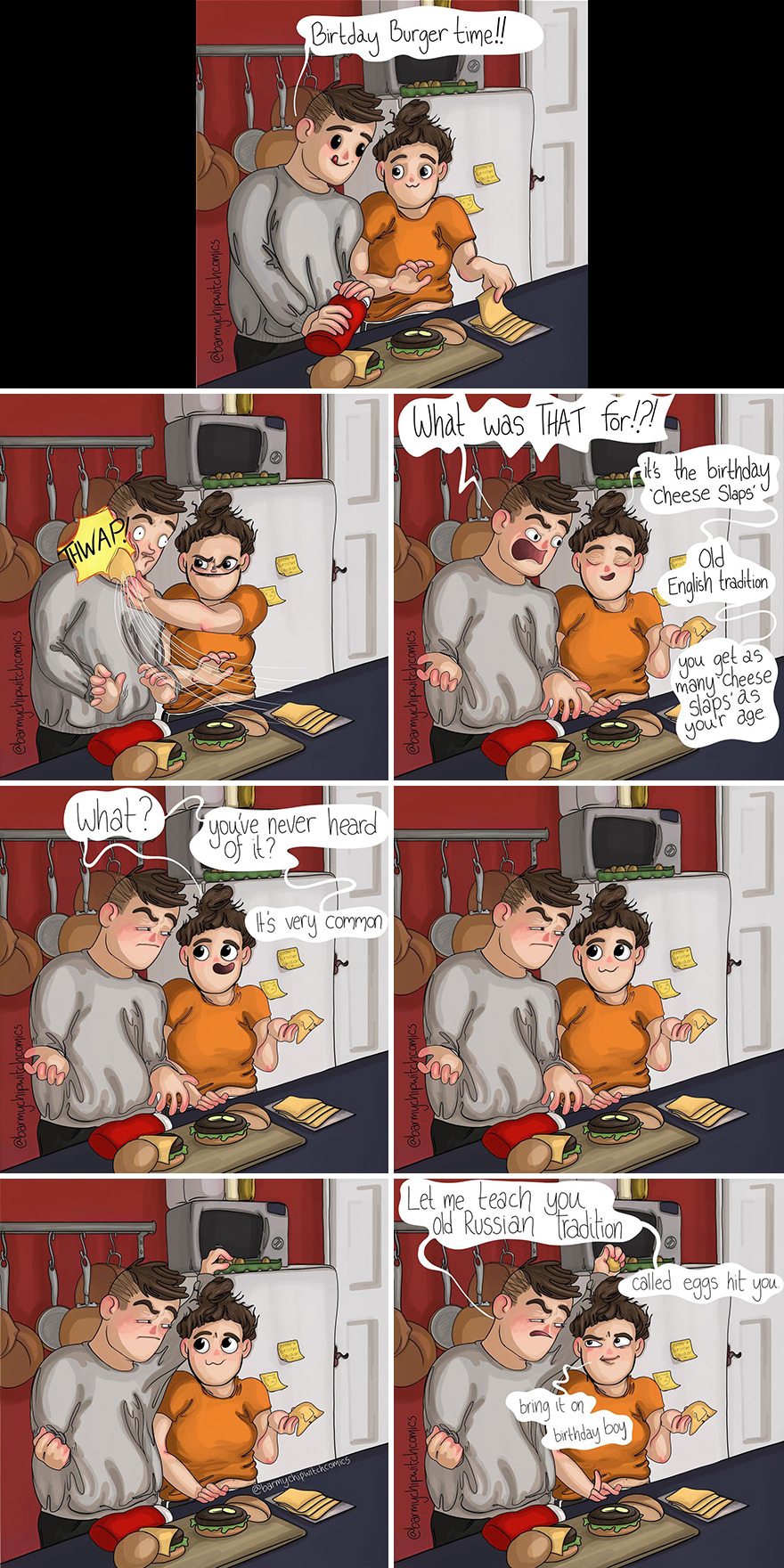 Illustrator Shows Honest Situations That Anyone Who Has Fallen In Love Will Identify Themselves