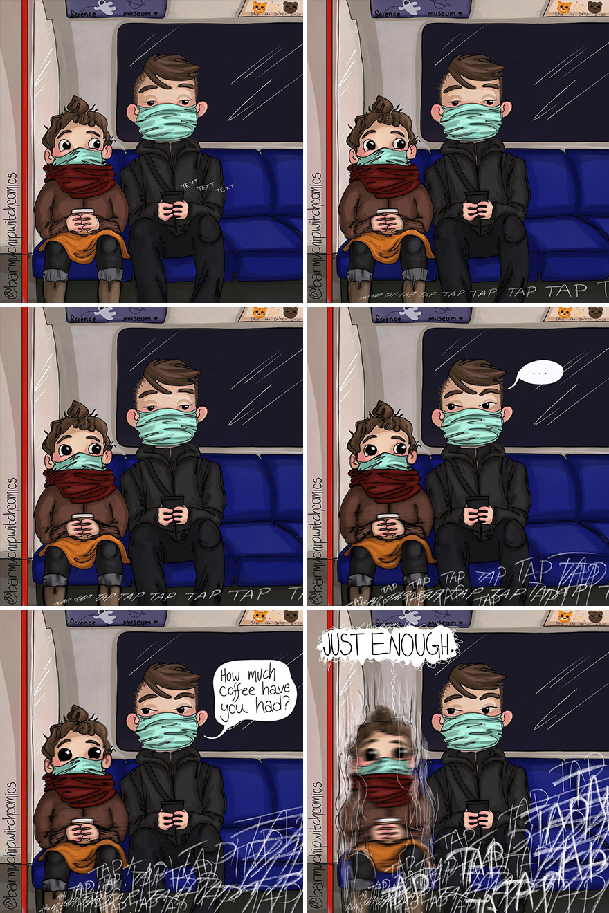 Illustrator Shows Honest Situations That Anyone Who Has Fallen In Love Will Identify Themselves