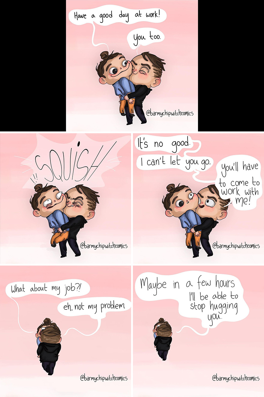 Illustrator Shows Honest Situations That Anyone Who Has Fallen In Love Will Identify Themselves