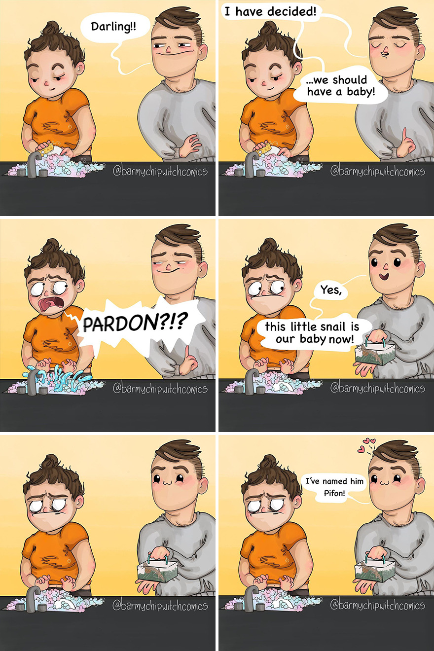 Illustrator Shows Honest Situations That Anyone Who Has Fallen In Love Will Identify Themselves