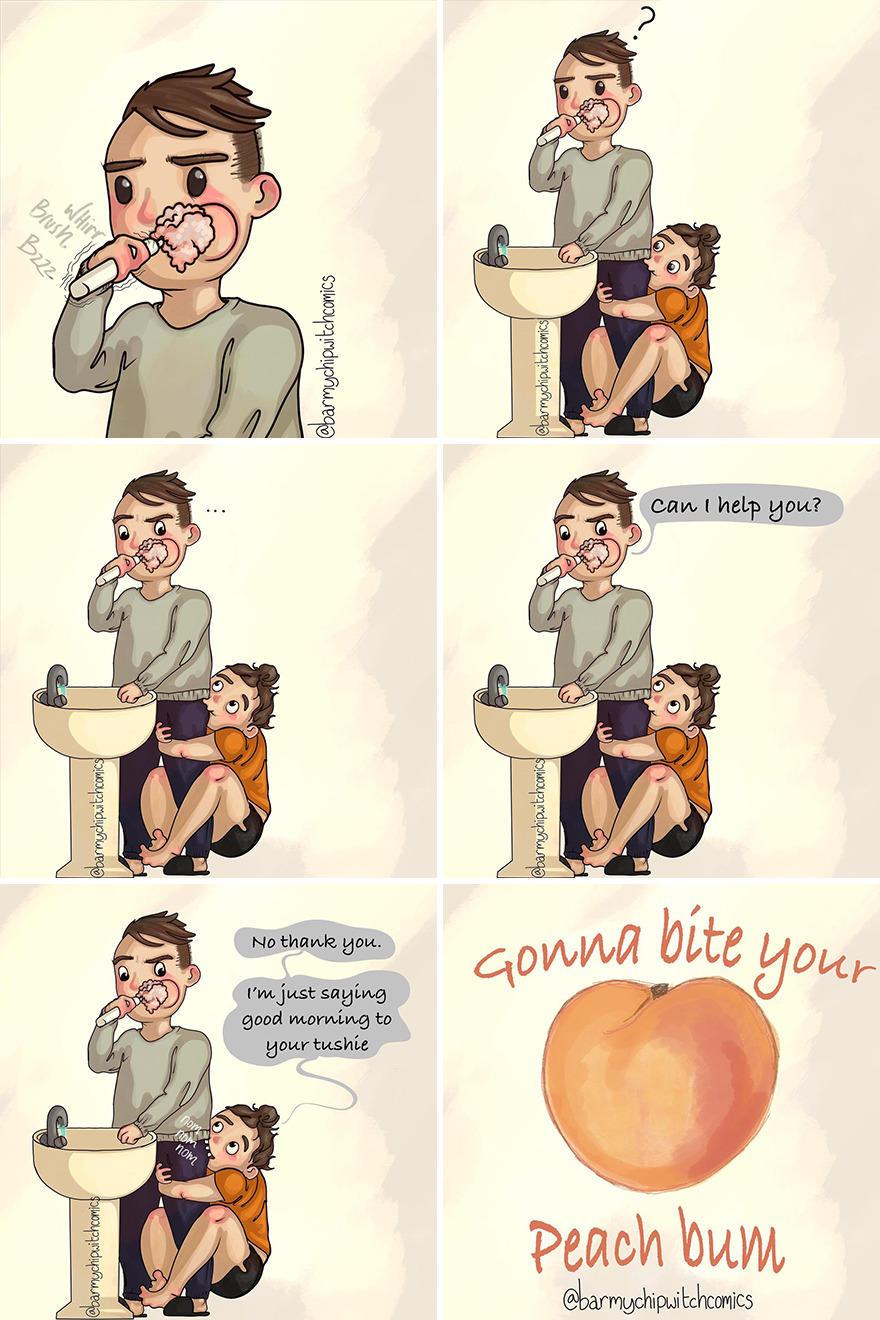 Illustrator Shows Honest Situations That Anyone Who Has Fallen In Love Will Identify Themselves