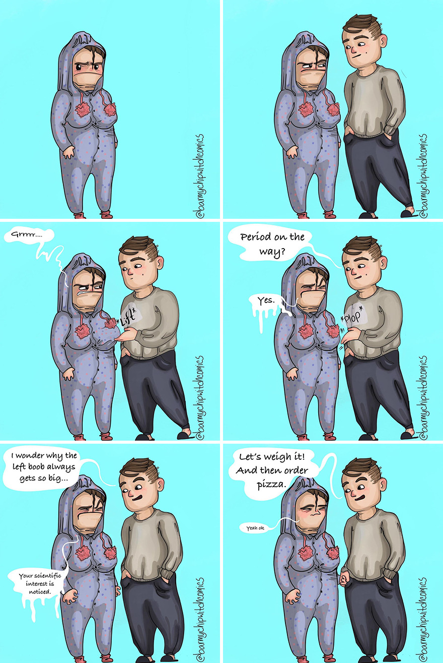 Illustrator Shows Honest Situations That Anyone Who Has Fallen In Love Will Identify Themselves