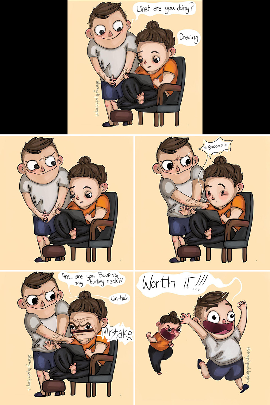 Illustrator Shows Honest Situations That Anyone Who Has Fallen In Love Will Identify Themselves