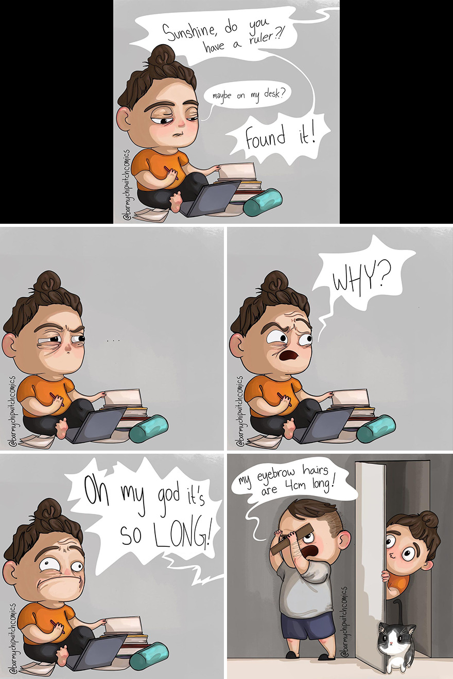 Illustrator Shows Honest Situations That Anyone Who Has Fallen In Love Will Identify Themselves