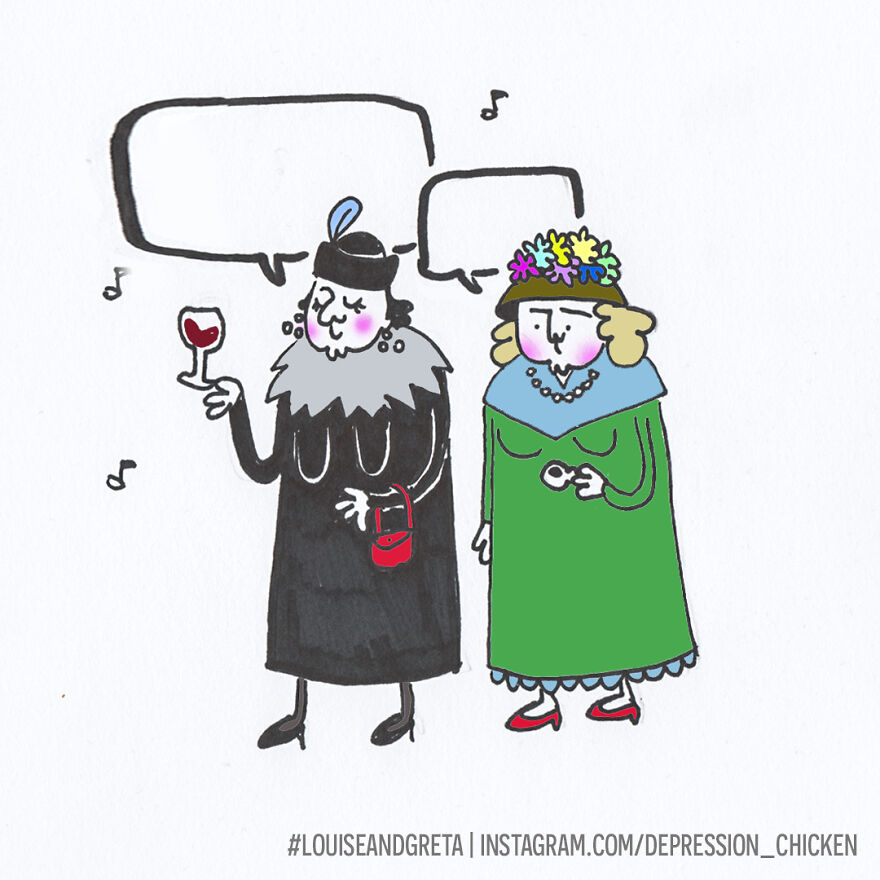 I Draw, You Fill In The Speech Bubbles In The Comments