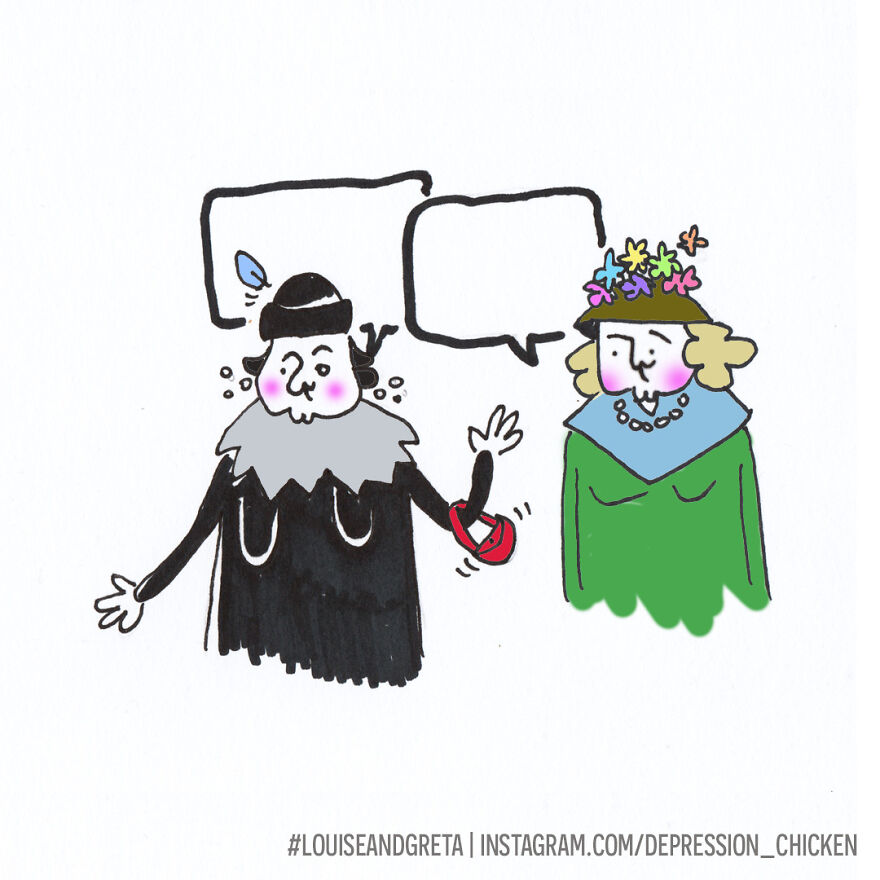 I Draw, You Fill In The Speech Bubbles In The Comments