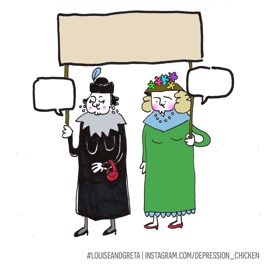 I Draw, You Fill In The Speech Bubbles In The Comments