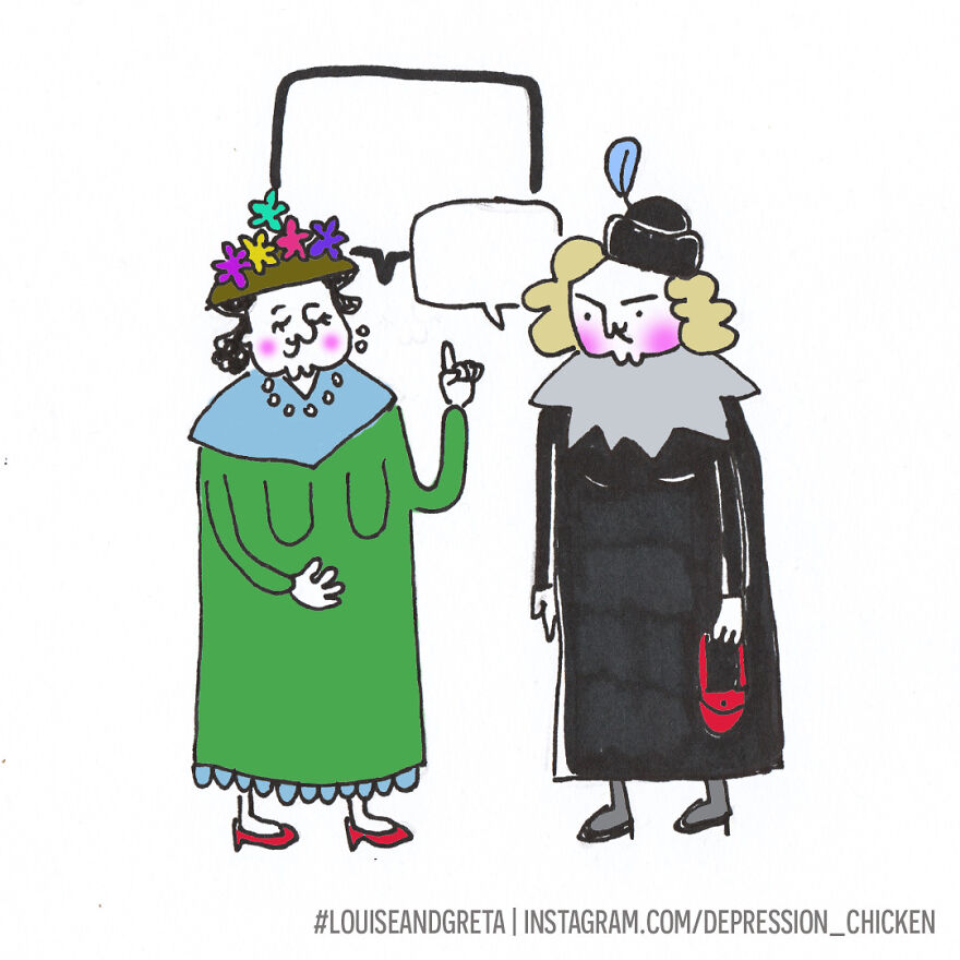 I Draw, You Fill In The Speech Bubbles In The Comments