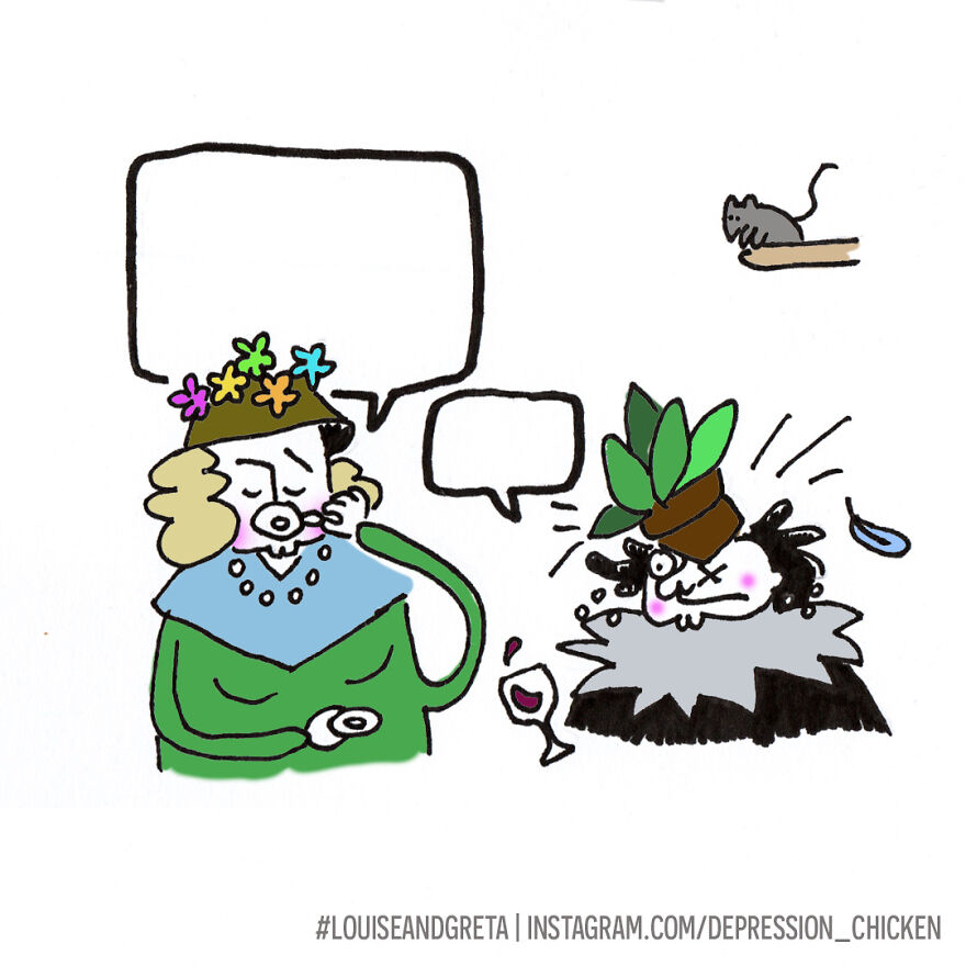 I Draw, You Fill In The Speech Bubbles In The Comments