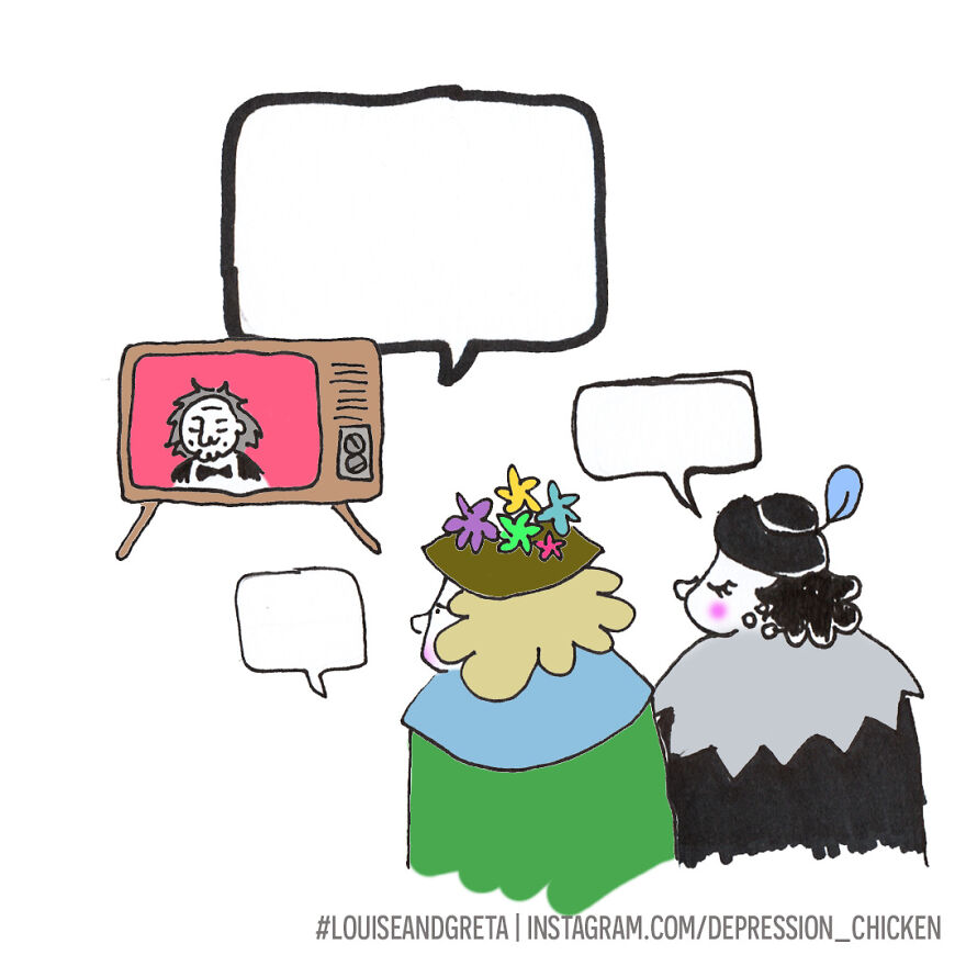 I Draw, You Fill In The Speech Bubbles In The Comments